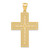 Image of 14K Yellow Gold Greek Key Filigree Cross Pendant