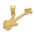 Image of 14K Yellow Gold Guitar Pendant C413