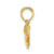 Image of 14K Yellow Gold Hands Holding Heart Pendant