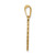 Image of 14K Yellow Gold Heart Pendant C1010