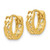 Image of 8mm 14K Yellow Gold Hinged Hoop Earrings TM581