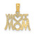 Image of 14K Yellow Gold I Heart My Mom Pendant