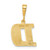 Image of 14K Yellow Gold Initial D Pendant C1449-D