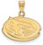 Image of 14K Yellow Gold Iowa State University Small Pendant by LogoArt (4Y029IAS)