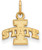 Image of 14K Yellow Gold Iowa State University X-Small Pendant by LogoArt