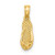 Image of 14K Yellow Gold Jamaica Flip-Flop Pendant