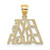 Image of 14K Yellow Gold Live, Laugh, Love Pendant