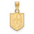 14k Yellow Gold LogoArt Vegas Golden Knights Small Pendant