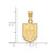 14k Yellow Gold LogoArt Vegas Golden Knights Small Pendant