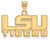 Image of 14K Yellow Gold Louisiana State University Small Pendant by LogoArt (4Y042LSU) Image of 14K Yellow Gold Louisiana State University Small Pendant by LogoArt (4Y042LSU)