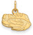 Image of 14K Yellow Gold Louisiana State University X-Small Pendant by LogoArt (4Y061LSU) Image of 14K Yellow Gold Louisiana State University X-Small Pendant by LogoArt (4Y061LSU)