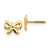 Image of 6mm 14K Yellow Gold Madi K Bows Screwback Earrings