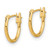 Image of 11mm 14K Yellow Gold Madi K Hoop Earrings GK267