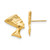 Image of 13mm 14K Yellow Gold Madi K Nefertiti Post Earrings