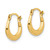 Image of 10mm 14K Yellow Gold Madi K Small Hoop Earrings