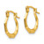 Image of 13mm 14K Yellow Gold Madi K Tiny Hollow Hoop Earrings