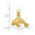 Image of 14K Yellow Gold Manatee Pendant