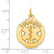Image of 14K Yellow Gold Medium Paramedic Medical Pendant