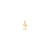 Image of 14K Yellow Gold Mini Flamingo Pendant