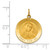 Image of 14K Yellow Gold Our Lady Of Sorrows Medal Pendant D3759