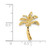 Image of 14K Yellow Gold Palm Tree Slide Pendant K4914