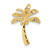 Image of 14K Yellow Gold Palm Tree Slide Pendant K4914