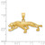 Image of 14K Yellow Gold Panther Pendant C92