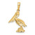 Image of 14K Yellow Gold Pelican Pendant K3118