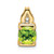 Image of 14K Yellow Gold Peridot & Diamond Pendant PM7054-PE-001-YA