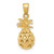 Image of 14K Yellow Gold Pineapple Pendant