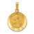 Image of 14K Yellow Gold Polished & Satin St. Anne Medal Pendant XR1285