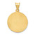 Image of 14K Yellow Gold Polished & Satin St. Peter Medal Pendant XR1380