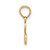 Image of 14K Yellow Gold Polished & Textured I Love Bingo Pendant