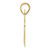 Image of 14K Yellow Gold Polished Block Number 28 Pendant Image of 14K Yellow Gold Polished Block Number 28 Pendant