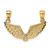 Image of 14K Yellow Gold Polished Break Apart Angel Wings Pendant