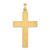 Image of 14K Yellow Gold Polished Cross Pendant XR1564
