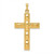 Image of 14K Yellow Gold Polished Cross Pendant XR1564