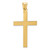 Image of 14K Yellow Gold Polished Cross Pendant XR566