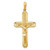 Image of 14K Yellow Gold Polished Crucifix Pendant C1984