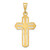 Image of 14K Yellow Gold Polished Crucifix Pendant C2767 Image of 14K Yellow Gold Polished Crucifix Pendant C2767
