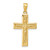 Image of 14K Yellow Gold Polished Crucifix Pendant D1674 Image of 14K Yellow Gold Polished Crucifix Pendant D1674