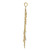 Image of 14K Yellow Gold Polished Diamond-cut Pendant