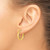 Image of 19.75mm 14K Yellow Gold Polished Earrings LE1358