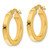 Image of 22.5mm 14K Yellow Gold Polished Earrings LE1372