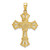 Image of 14K Yellow Gold Polished Fancy Cross Pendant K9812