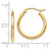 Image of 20mm 14K Yellow Gold Polished Hoop Earrings 43W