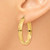 Image of 28mm 14K Yellow Gold Polished Hoop Earrings TA241