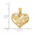 Image of 14K Yellow Gold Polished Mom & Heart In Heart Pendant