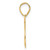 Image of 14K Yellow Gold Polished Number 25 Pendant