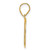 Image of 14K Yellow Gold Polished Number 30 Pendant